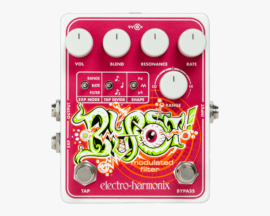 Electro-harmonix Blurst Pedal - Electro Harmonix Blurst Modulated Filter, HD Png Download
