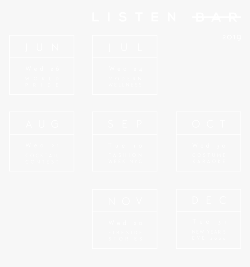 Listenbar Instasquare Calendar - Johns Hopkins White Logo, HD Png Download