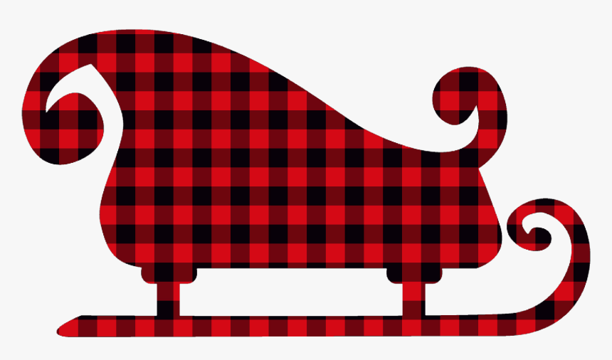 Vector Transparent Library Buffalo Plaid Clipart - Buffalo Plaid Christmas Tree Png, Png Download