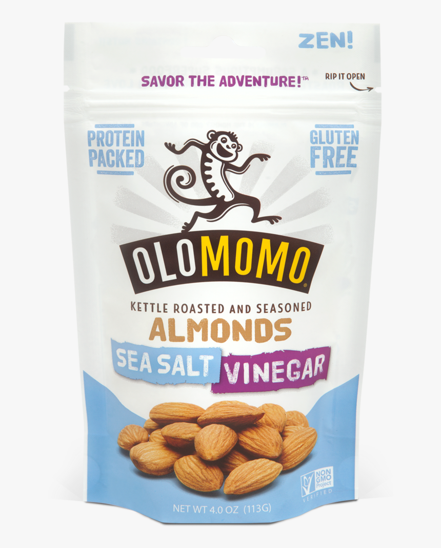 Sea Salt Vinegar Almonds, HD Png Download