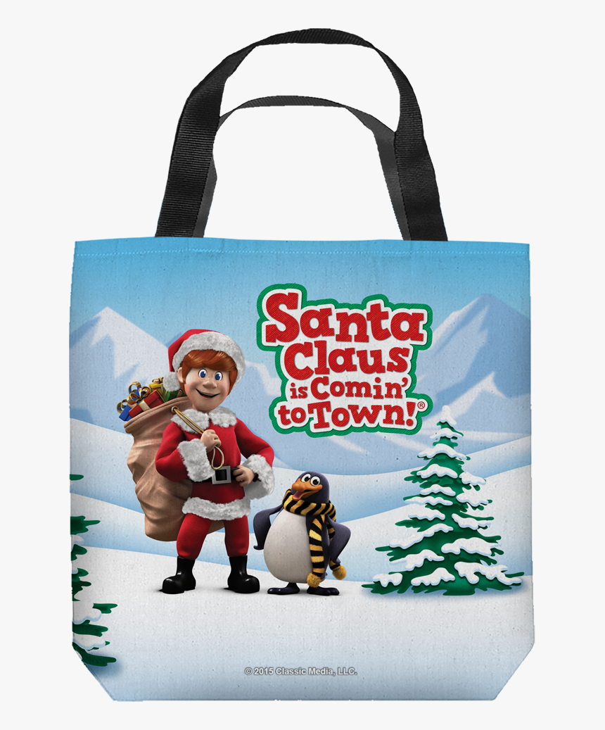 Santa Claus Is Comin To Town Tote Bag - Top Gun Tote Bag, HD Png Download