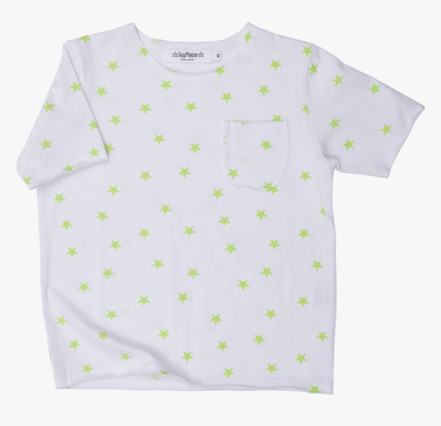 Camisetas Blanca Estrellas Flúor - Active Shirt, HD Png Download