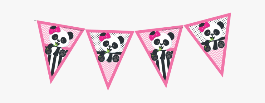 Happy Birthday Banderines Pandas, HD Png Download
