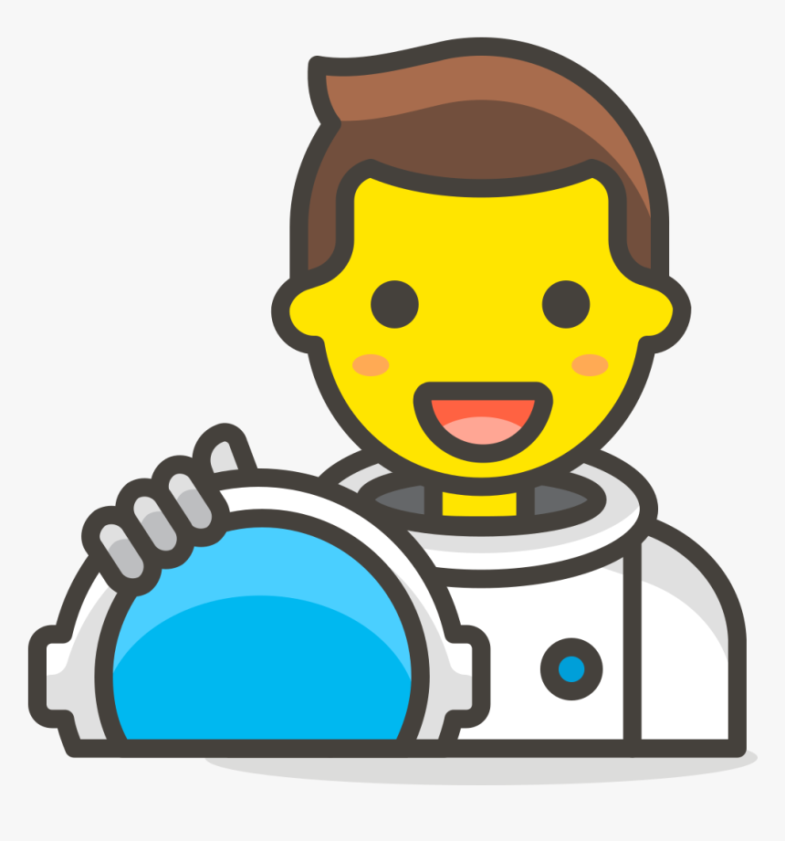 177 Man Astronaut - Man Frowning Clip Art, HD Png Download