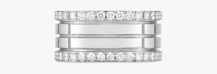 18k 4 Row Portofino Band W - Ring, HD Png Download