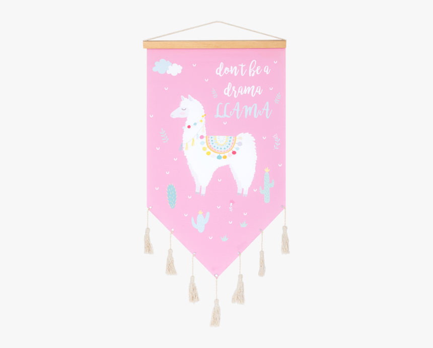 Banderín Llamas - Banner, HD Png Download