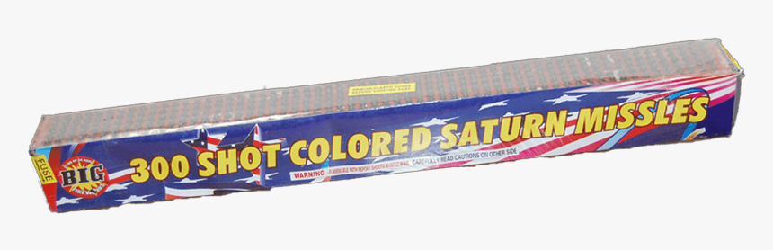 300 Shot Colored Saturn Missile - Plastic, HD Png Download