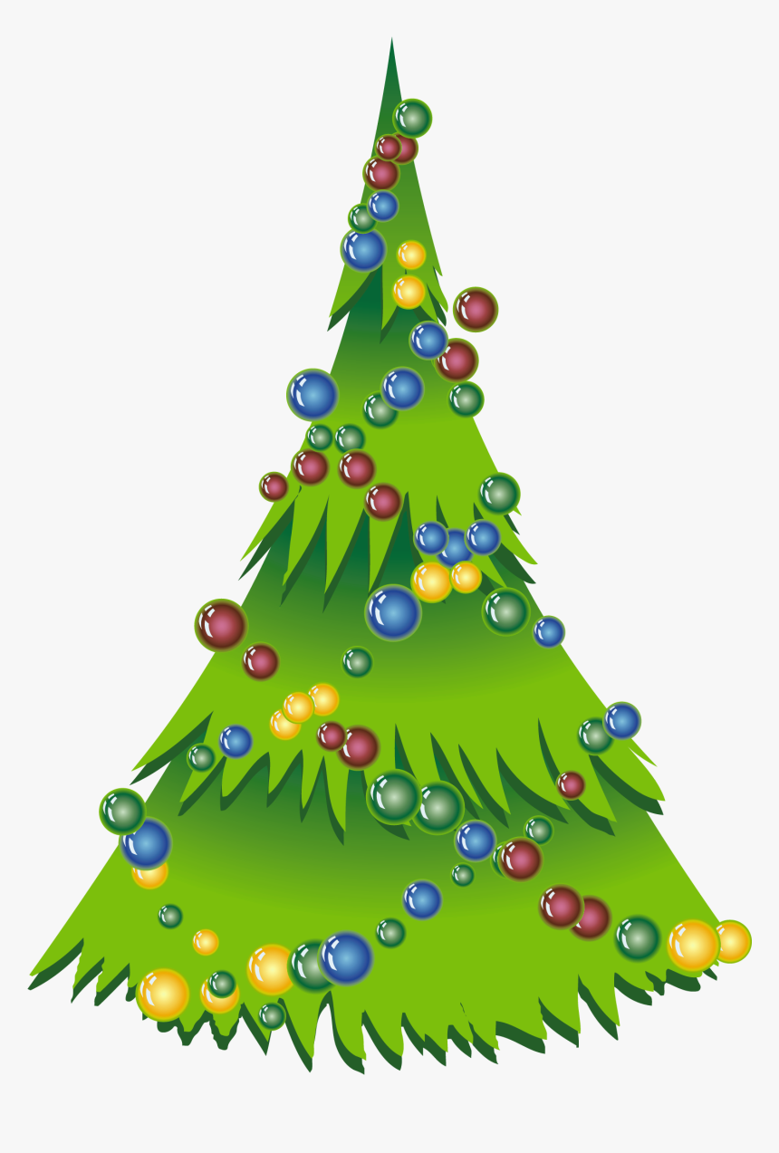 Christmas Simple Tree Png Clipart - Акции На Новый Год, Transparent Png
