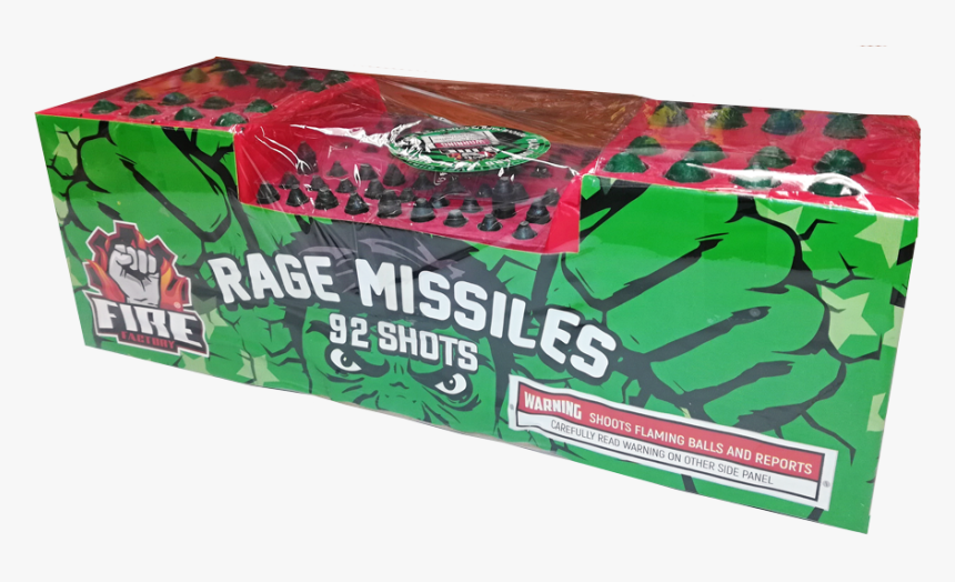 Image Of Rage Missiles 92 Shots - Box, HD Png Download