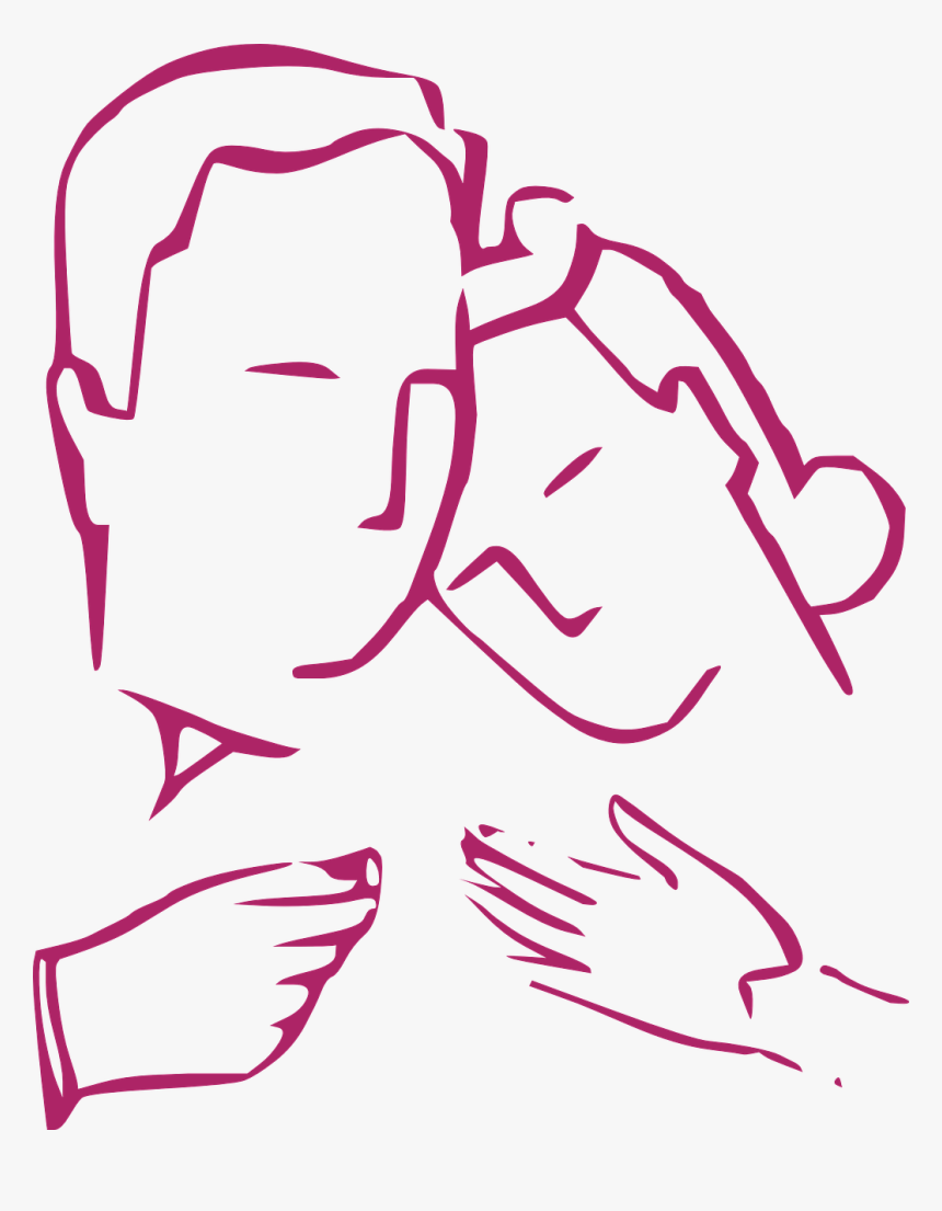 Husband And Wife Drawing, HD Png Download