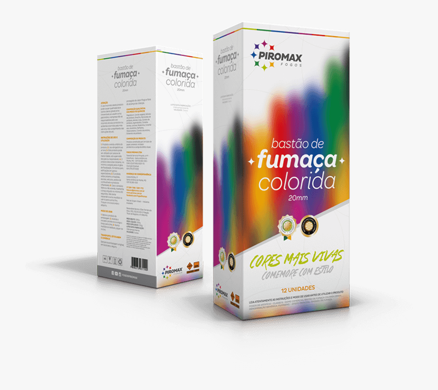 Bastão De Fumaça Colorida Piromax, HD Png Download