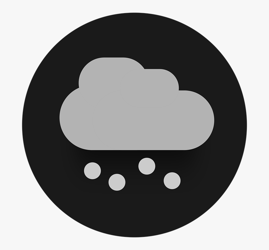 Cold Weather Png Black And White - Mood Png Icon, Transparent Png