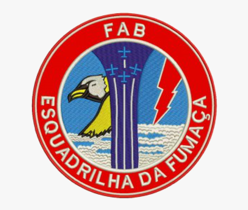 Bordados Termocolantes Esquadrilha Da Fumaça Cm - Esquadrilha Da Fumaça, HD Png Download