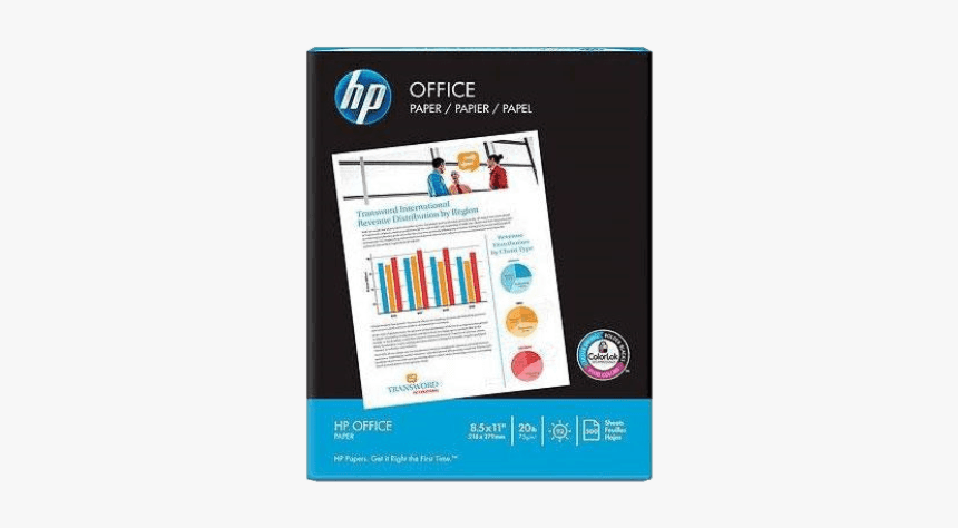 Hp Color Lock Papier Office, HD Png Download