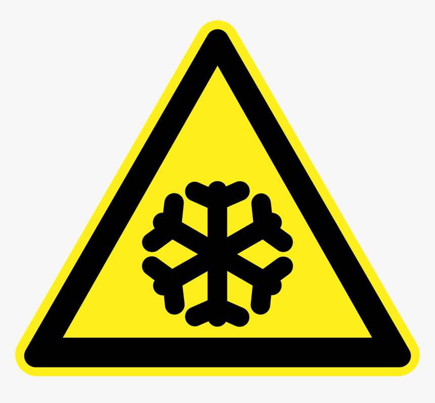 Low Temperature Hazard Symbol, HD Png Download
