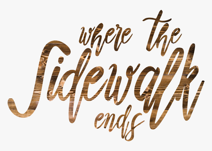 Transparent Side Walk Png - Calligraphy, Png Download