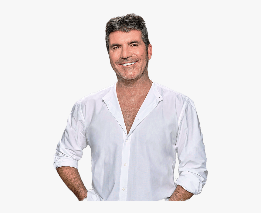 Simon Cowell Camiseta Blanca - Simon Cowell Png, Transparent Png