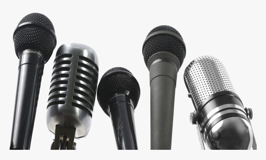 Microphone Interview Sound Journalist Voiceover Mics Png
