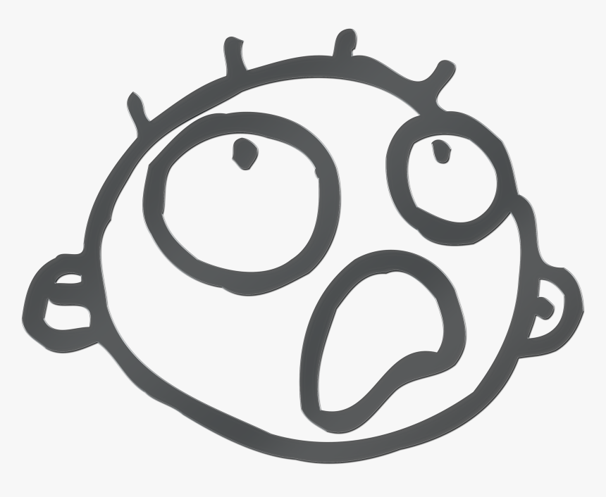 Amazed Head Clipart - Humour, HD Png Download