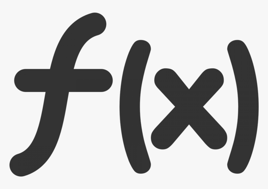 Matemáticas, Función, Símbolo, Icono - Function Symbol, HD Png Download