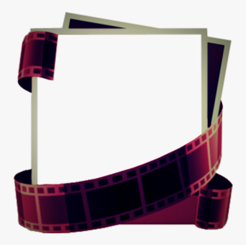 #mq #photo #camera #purple #frame #frames #border #borders - Movie Frame Border, HD Png Download