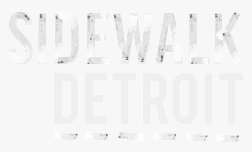 Cropped White Sidewalk Working Logo File 04 Copy - Monochrome, HD Png Download
