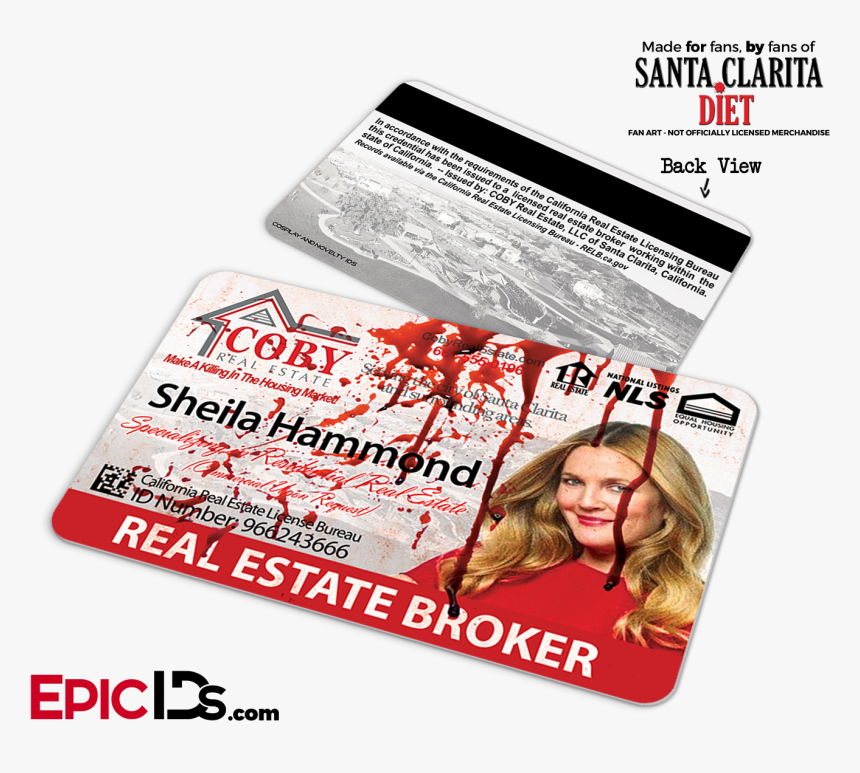 Coby Real Estate Santa Clarita Diet - Santa Clarita Diet Merchandise, HD Png Download
