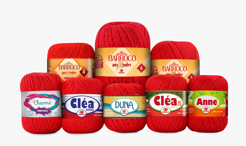 Vermelho-copiar - Background Linhas De Croche, HD Png Download