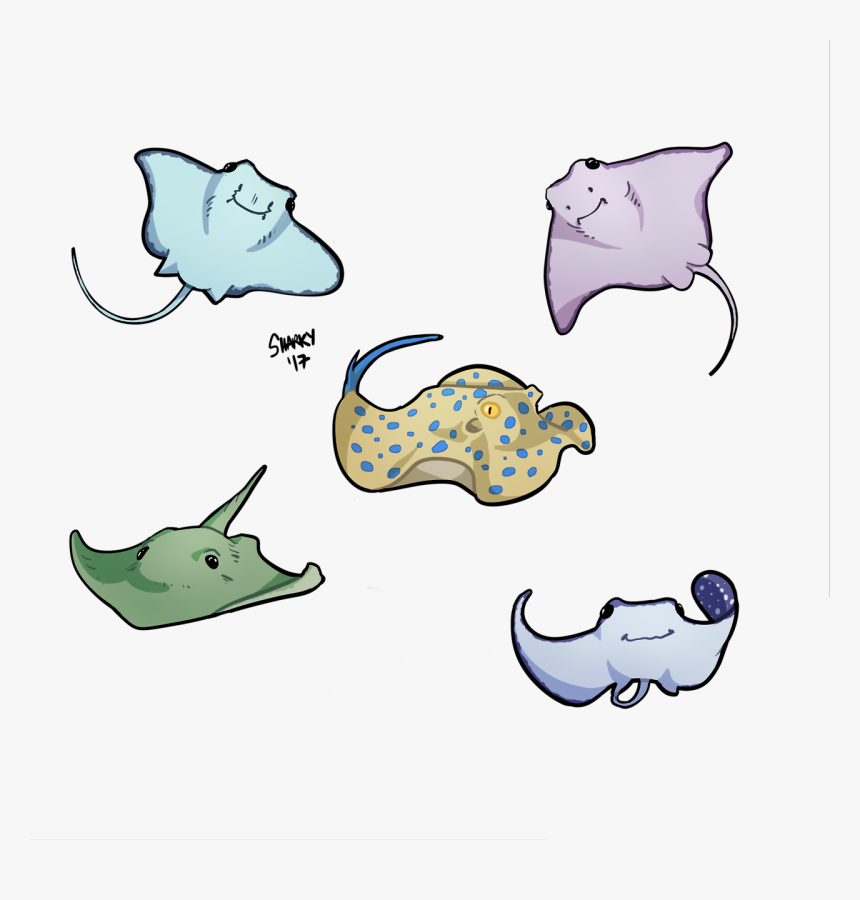 Some Flappy Soft Sea Pancakes, Requested By @caffeinated-photon - Stingray Sticker, HD Png Download