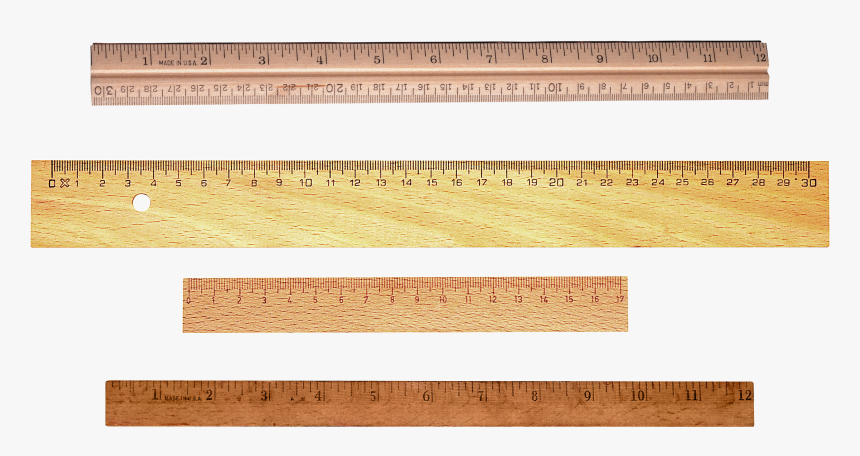 Ruler Png - Regua De Madeira 60 Cm, Transparent Png