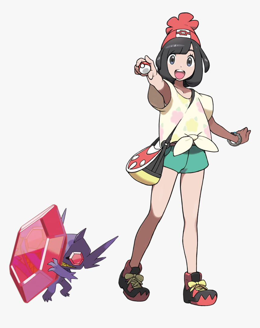 Pokemon Sun And Moon Protagonist, HD Png Download