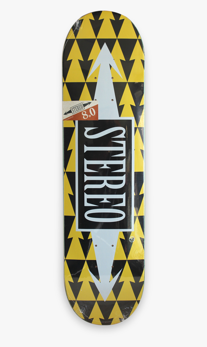 Transparent Yellow Arrow Png - Stereo Skateboards, Png Download