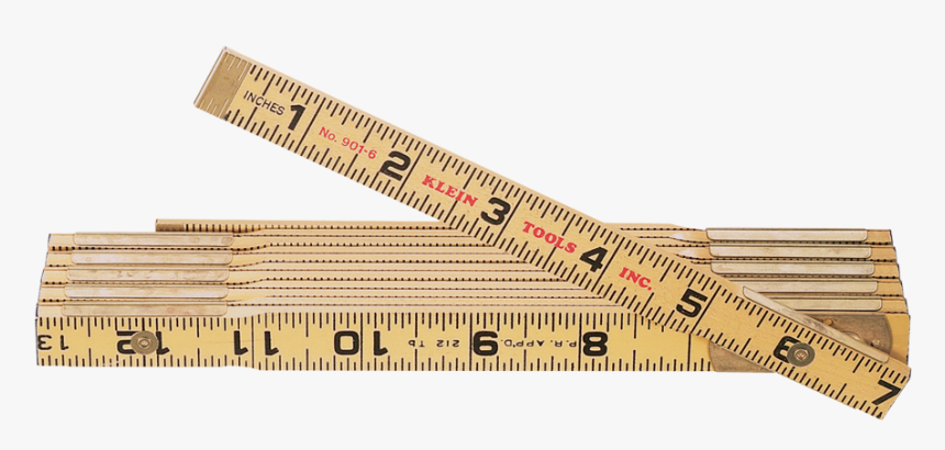 Wooden Folding Rule, HD Png Download
