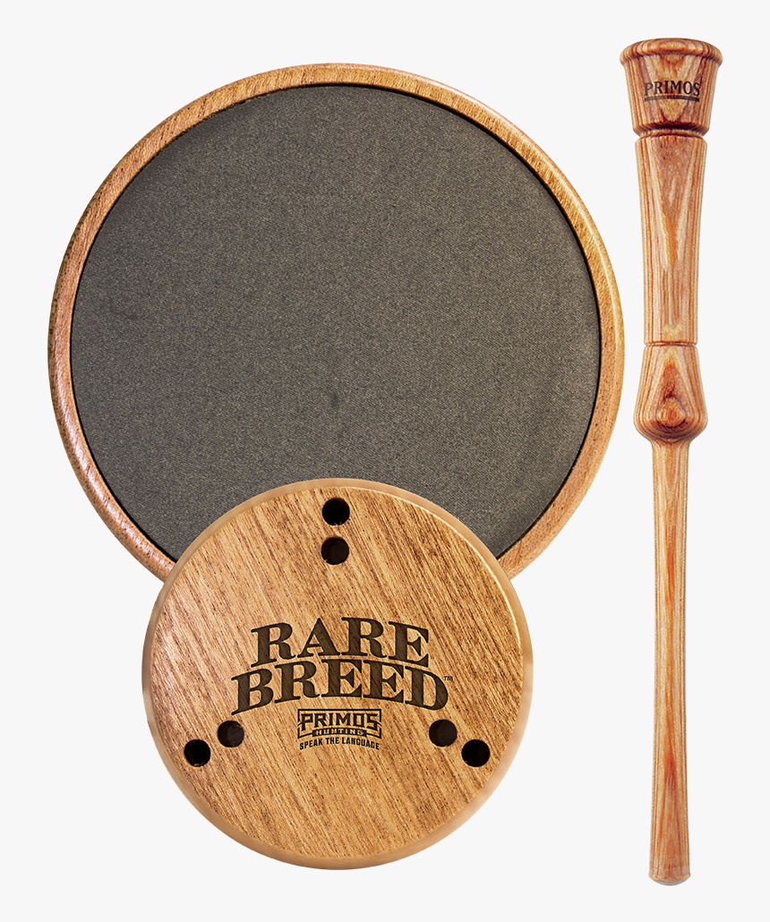 Primos Hunting Rare Breed Slate Wood Grain Pot Call - Primos Rare Breed Pot Call, HD Png Download