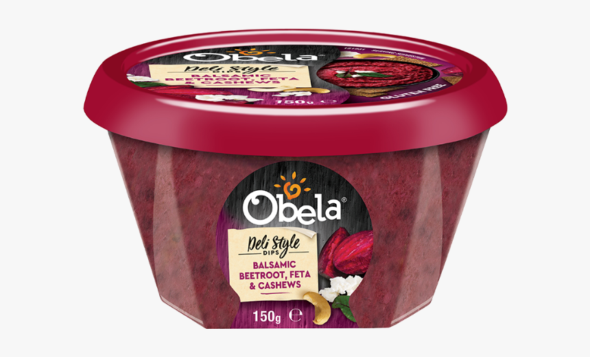 balsamic Beetroot, Feta And Cashews 150g - Obela Deli Style, HD Png Download