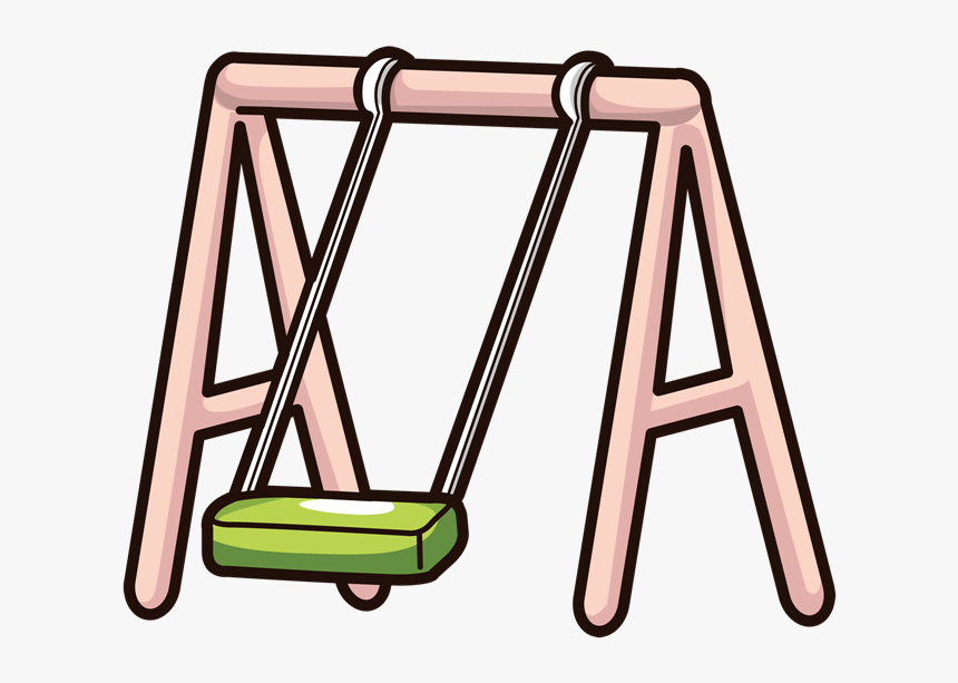 Playground Clipart - Swing Clipart, HD Png Download