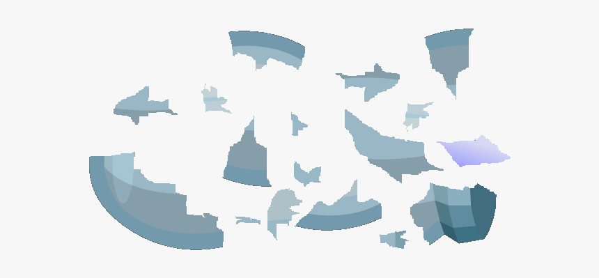 Glass Shards Png - Portable Network Graphics, Transparent Png