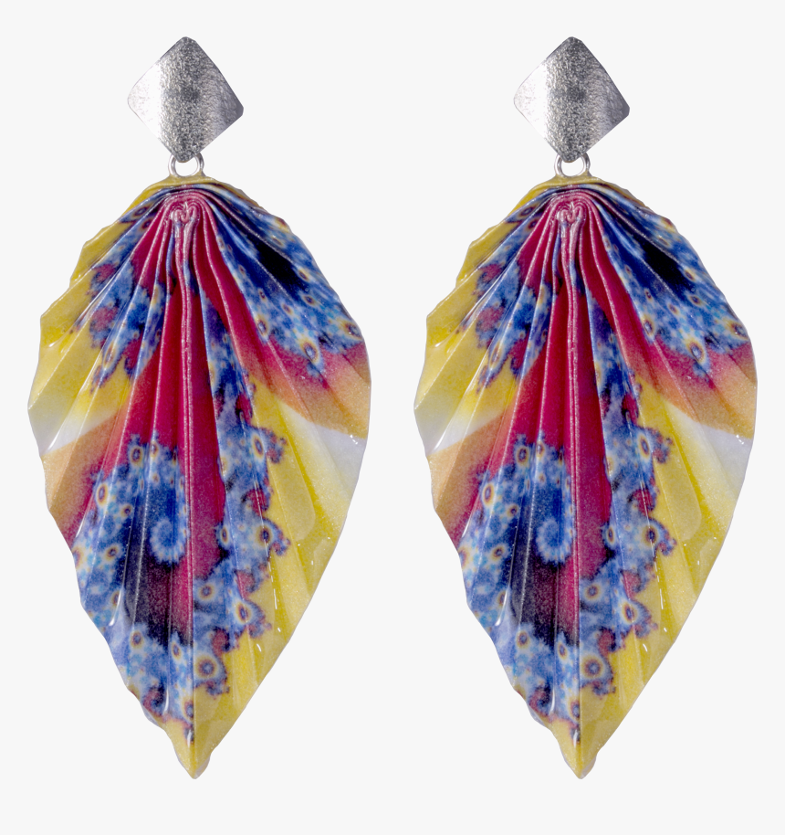 Aretes Con Hojas De Papel, HD Png Download