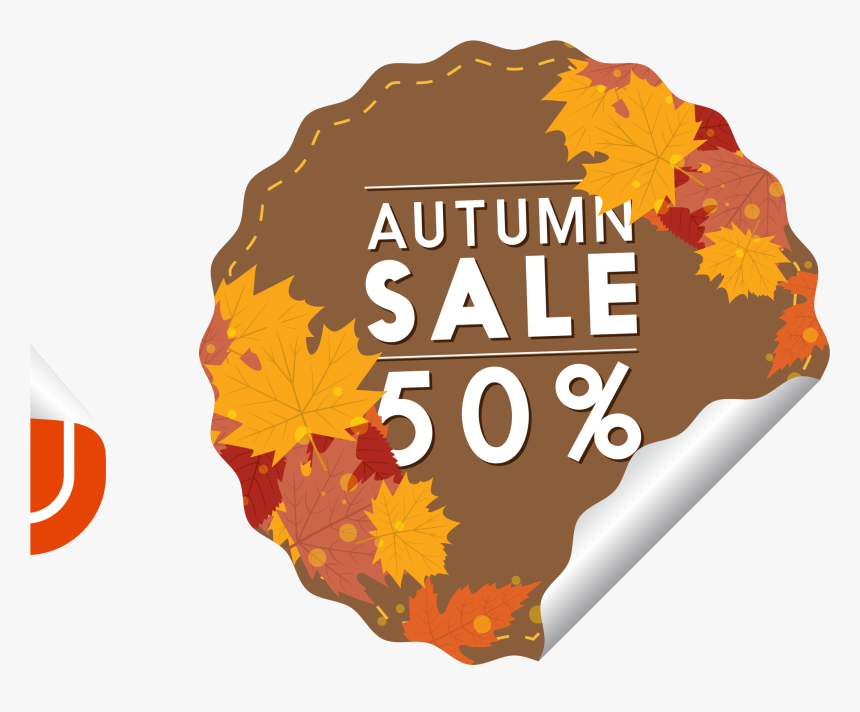 Autumn Sale Png, Transparent Png