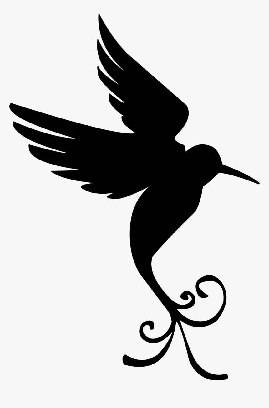 Bird Jem C Websites - Silhouette Of A Bird Transparent Background, HD Png Download