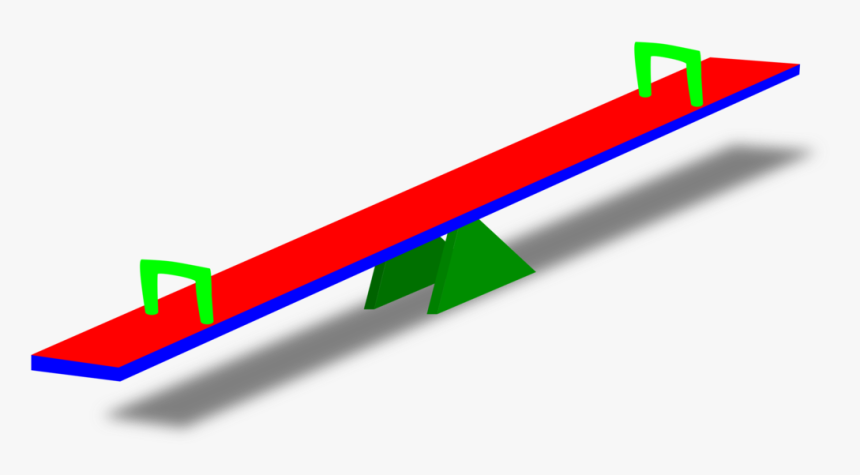 Angle,area,outdoor Play Equipment - Clip Art See Saw, HD Png Download