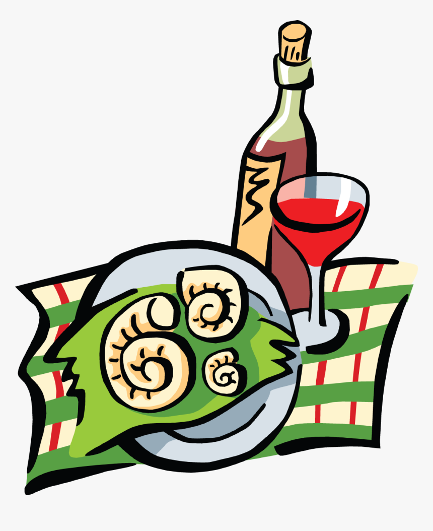 - Dinner Cartoon - Cocktail Dinner Clipart, HD Png Download