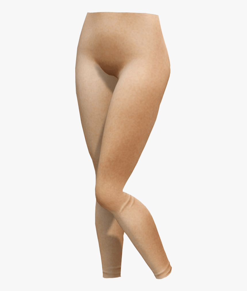 Beige Leggings - Tights, HD Png Download