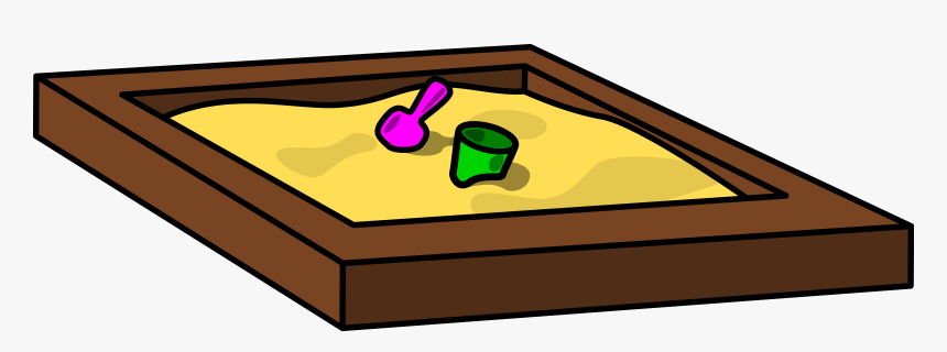 Sandbox Drawing Playground - Sandbox Clipart, HD Png Download ...