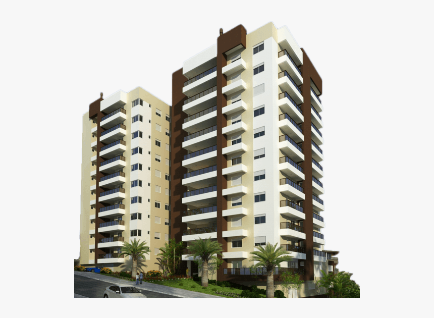 Apartamentos De 03 Dormitórios - Imagens De Apartamentos Png, Transparent Png