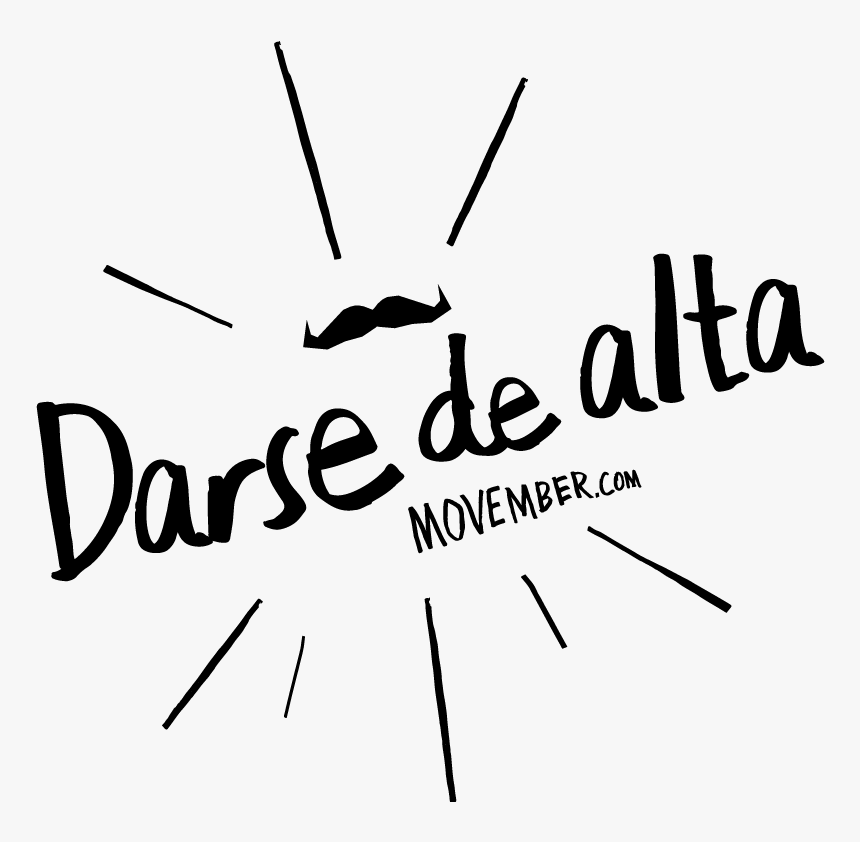 Es Movember Campaign Signup Stacked Black - Movember, HD Png Download