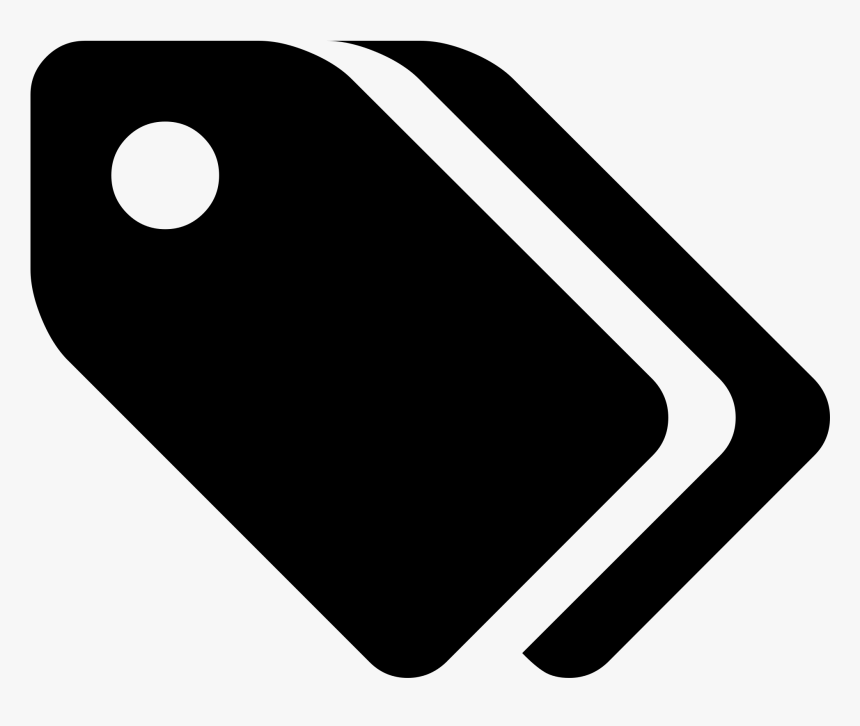 Tags Font Awesome - Tags Png White And Black, Transparent Png