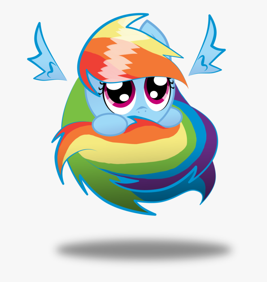 Transparent Cute Rainbow Png - Лд Пони, Png Download