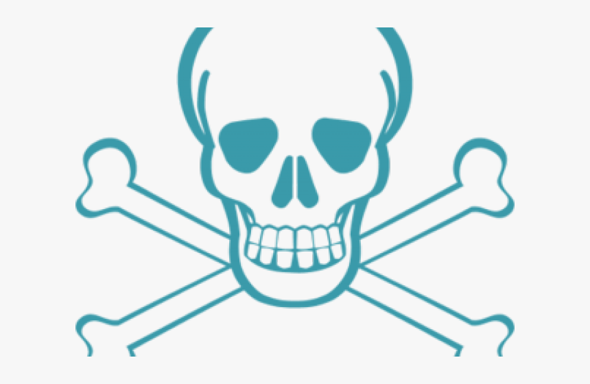 Danger Clipart Vector - Skull And Crossbones, HD Png Download