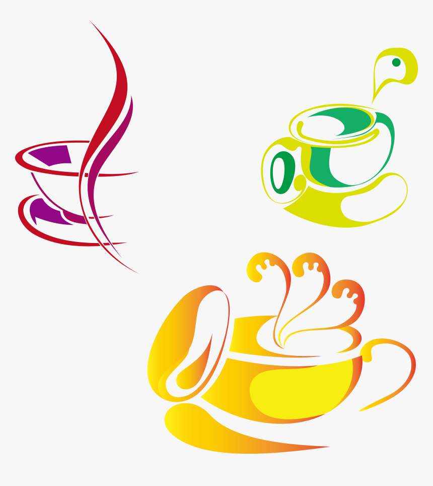Coffee Cup Logo Teacup Clip Art - Cafe 27, HD Png Download